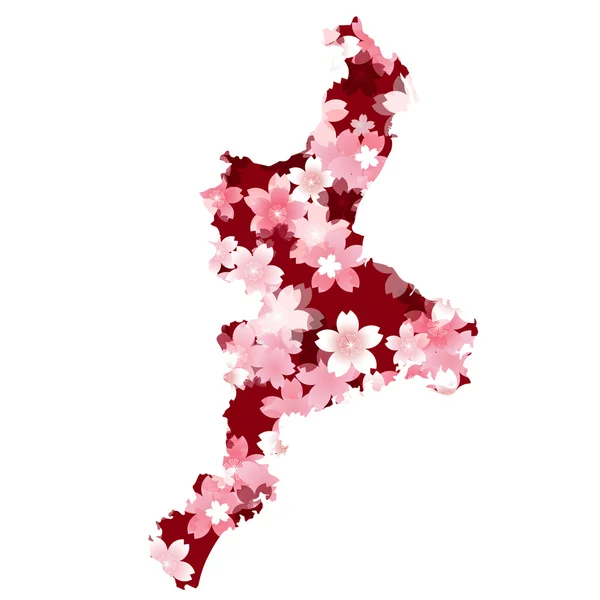 Japan　spring cherry blossoms — Stok Vektör